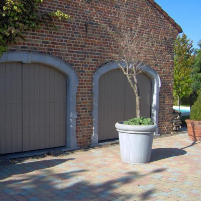 Style pastorale - Portes de garage privé
