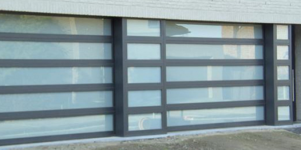 Portes en verres - Portes de garage privé