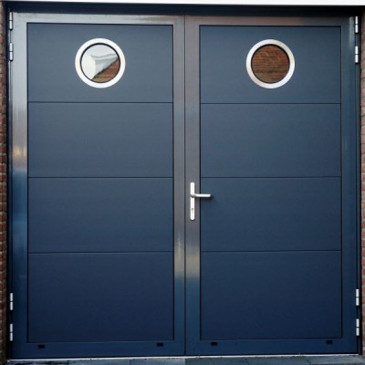 Stalen + aluminium deuren - Stalen en alu deuren  op maat, dockshelters en dock levellers